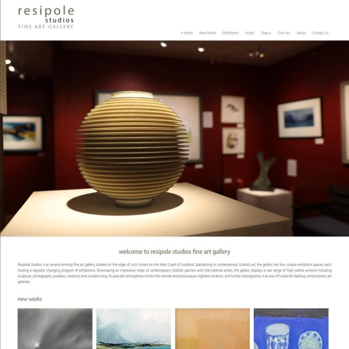 Resipole Studios Website