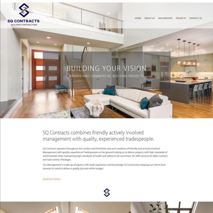 SQ Contracts Website