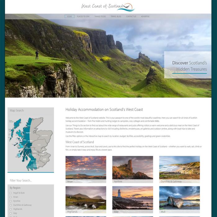 West Coast of Scotland Website