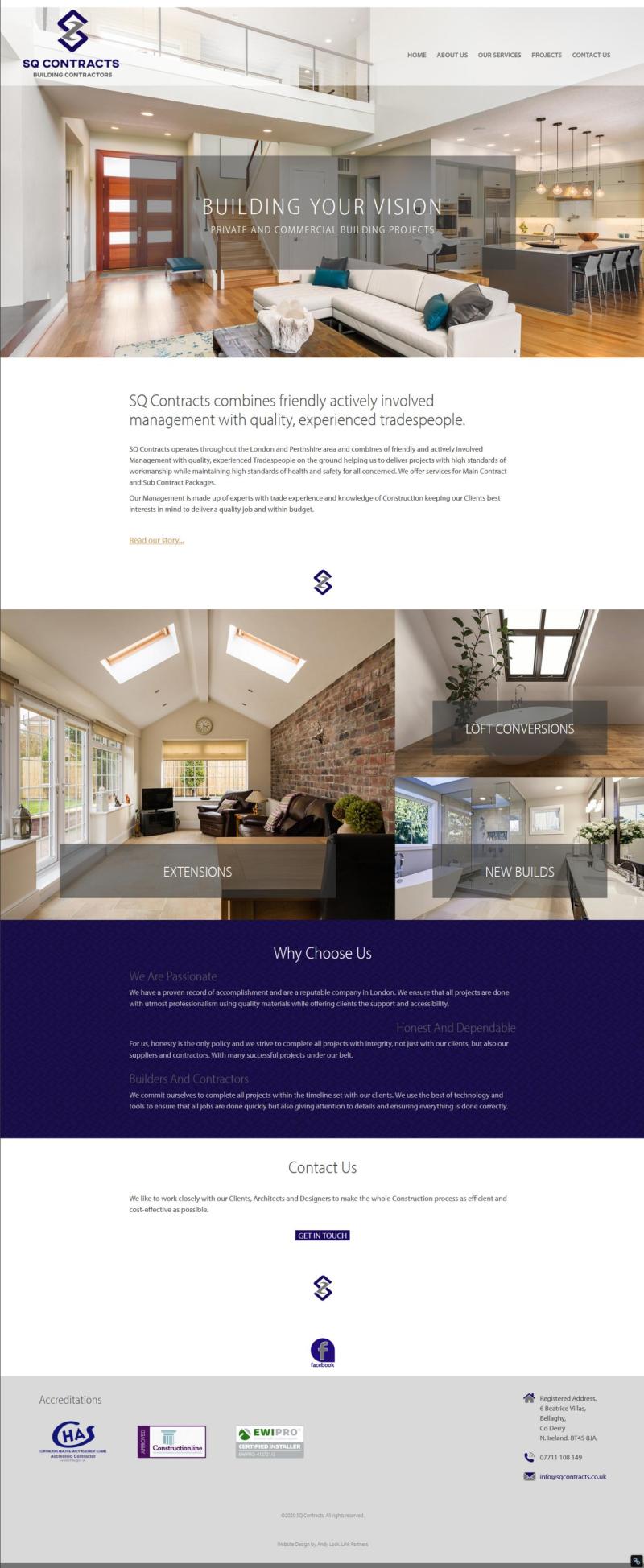 SQ Contracts Website