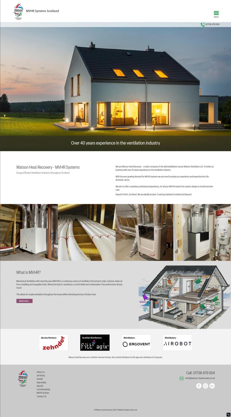 Watson Heat Recovery Website