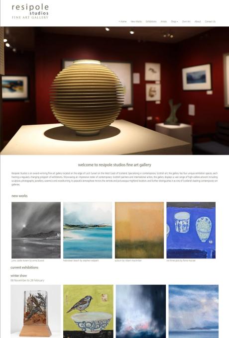 Resipole Studios Website