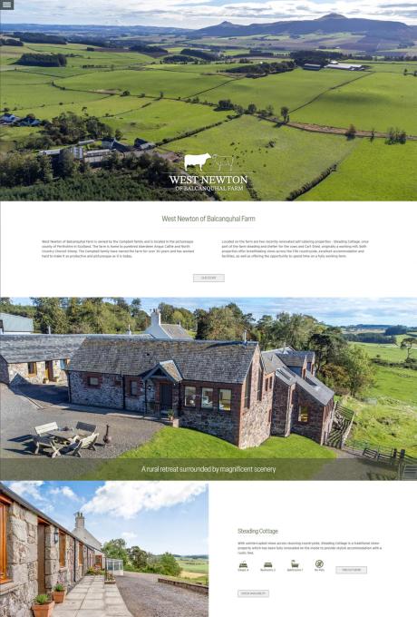 West Newton of Balcanquhal Farm Website